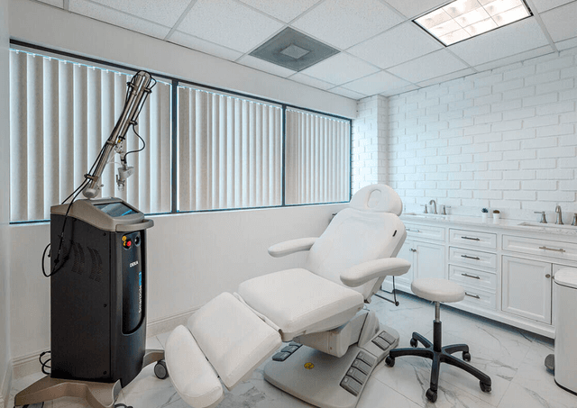 Double sink Examination and training room at Medical Boulevad Beverly Hills